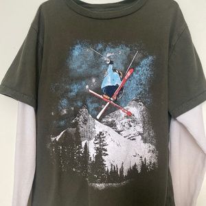 Gap ski long sleeve shirt size 8